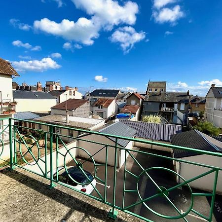 Salm, Coquet Studio Avec Balcon Ouistreham Exterior foto